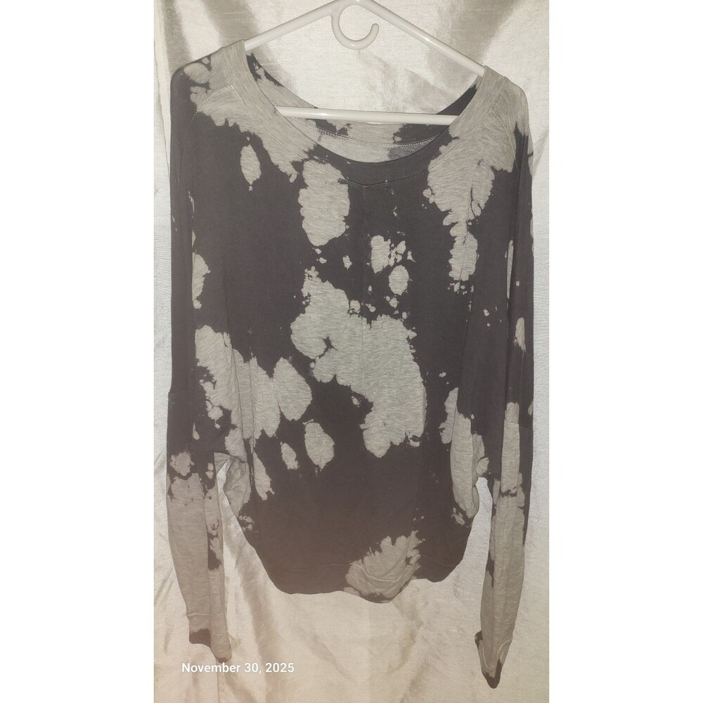 Enti Glamour Women's LS Blouse TIe Die Style SZ XL EUC USA Seller